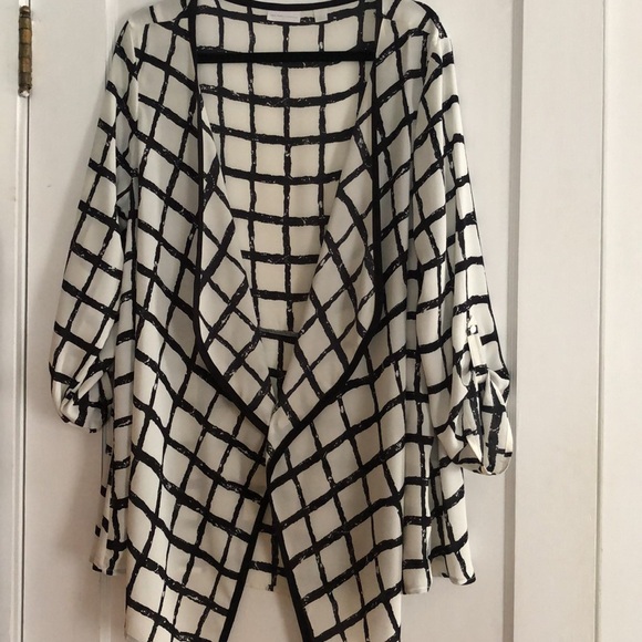 New York & Company Top, Ruana Kimono Blouse - Picture 2 of 8